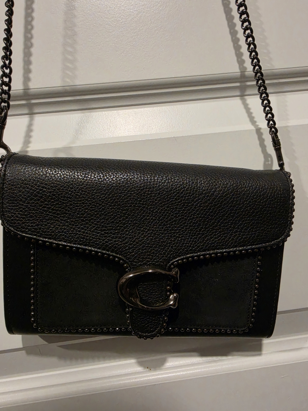 Coach Tabby Chain clutch